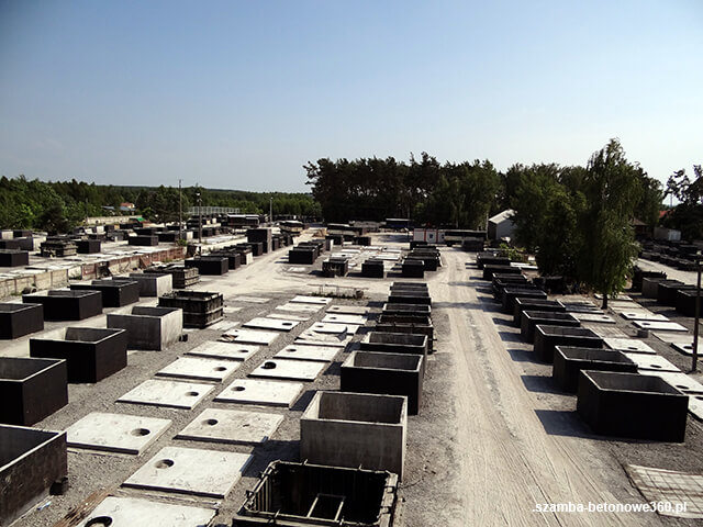 Zbiorniki betonowe różnych rozmiarów i pojemności - szamba betonowe Rydzyna z gwarancją szczelności